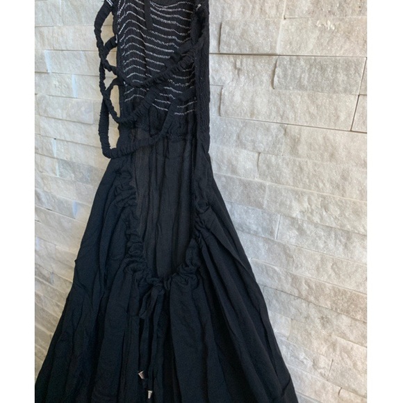 Extratropical Black Bohemian Maxi Dress - Picture 6 of 6